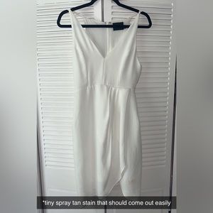 XS white dress